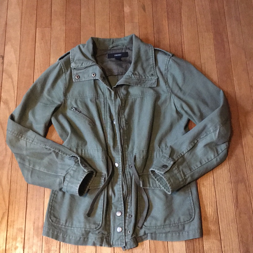 Army green Forever 21 jacket